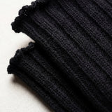 Women's Midnight Black Leg Warmers