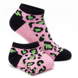 Women's 10 Pairs Wild Animal Pastels Pattern For Vibrant Style Low Cut