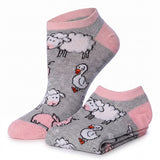 Mix Colors & Multi Animal Pattern Low Cut Socks - 10 Pairs