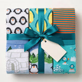 Penguin Pattern Socks - 12 Pairs