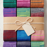 Mini striped Socks - 12 Pairs