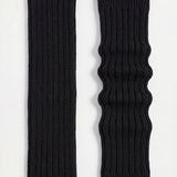 Women's  Black Leg Warmers