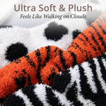 Cheetah Crew Socks for Women