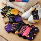 Women's Colorful Vibrant Low Cut Socks - 20 Pairs