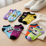 Monster & Emoji No Show Socks - 20 Pairs