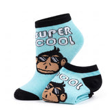 Women's 10 Pairs Monkey Mix/Multi-Color Pattern For Vibrant Style Low Cut