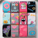 Pink & Blue Socks - 12 Pairs