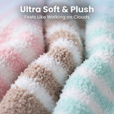 Ultra soft and plush fabric with text 'Ultra Soft & Plush Feels Like Walking on Clouds' on a light background.