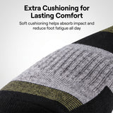 Men's Low Cut Striped Checkered Sports Socks - 6 Pairs