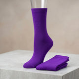 Multi-Color Crew Socks - 12 Pairs