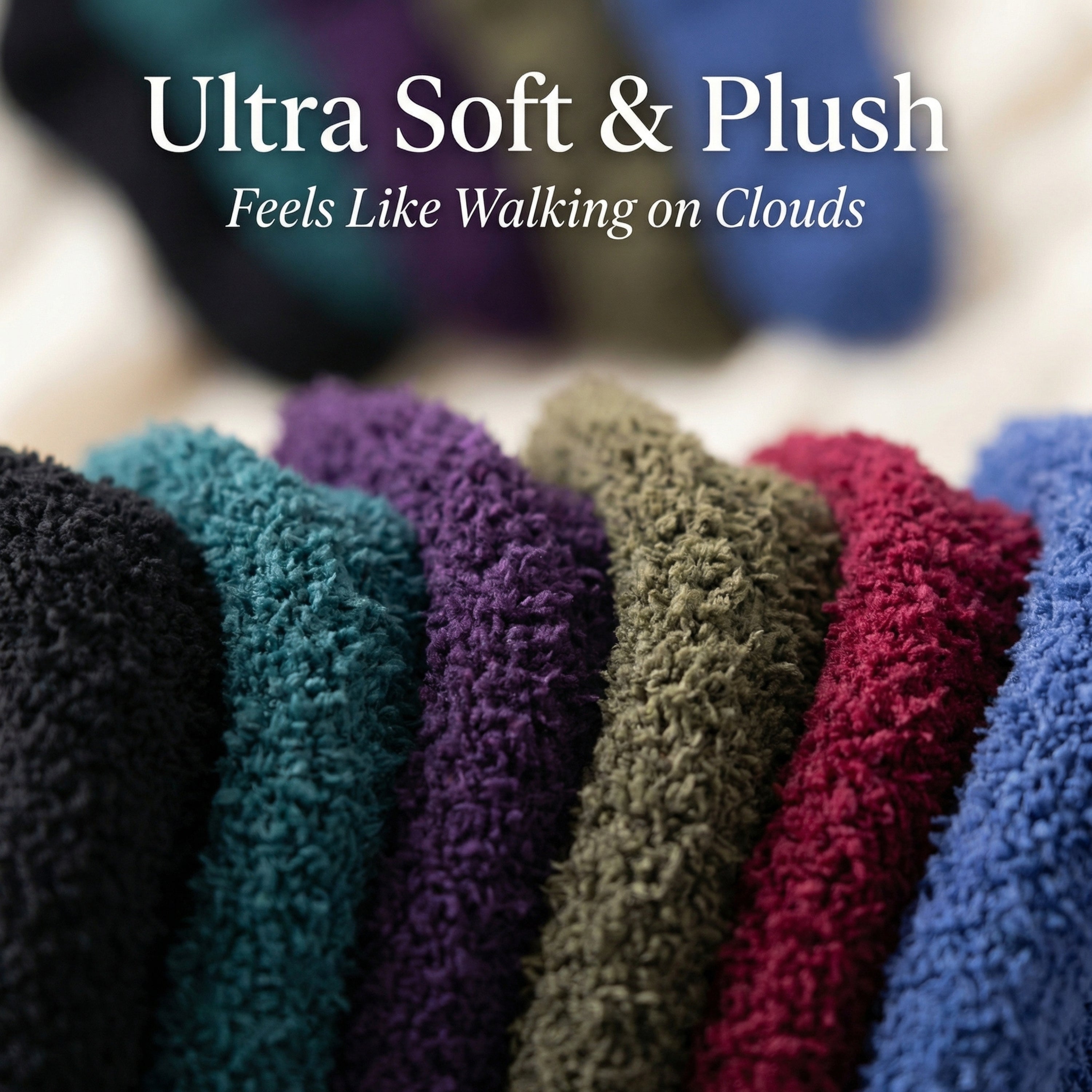 Aura Fuzzy Socks for Women
