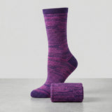Colorful Solid & Space Dye Pattern Socks