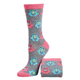 Colorful Funny Eye Monsters Socks - 12 Pairs