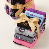 Heart, Rabbit, Cat and Unicorn Socks - 12 Pairs