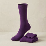 Women's Colorful Solid Socks - 12 Pairs