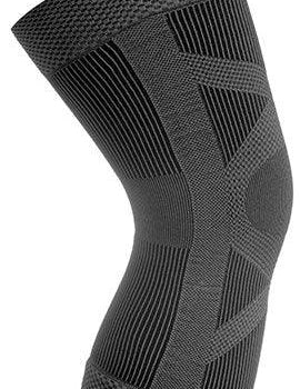 RONNOX Knee Compression Sleeve Support, Good for Sports Play, Running, Excersize/Workouts, Jogging, Jumping, Hiking, Swollen Muscle Pain Relief, CP04A-GRY - Socks