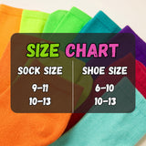 Multi-Color Crew Socks - 12 Pairs