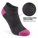 Men's Sports Cushioned Socks - 6 Pairs