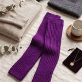 Women's Purple Leg Warmers