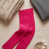 Women's Extra Long Magenta Leg Warmers