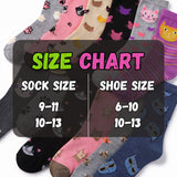 Whisker Wonderland Socks - 12 Pairs