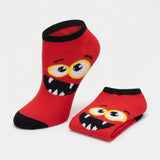 Monster & Emoji No Show Socks - 20 Pairs