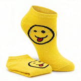 Multicolor Funny Emoji No Show Socks - 20 Pairs