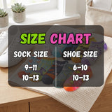 Mix Colors & Multi Animal Pattern Low Cut Socks - 10 Pairs