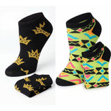 Women's Colorful Vibrant Low Cut Socks - 20 Pairs