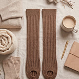 Women's Deep Brown Leg Warmers