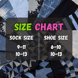 Navy and Grey Variety Crew Socks - 12 Pairs