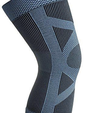 RONNOX Knee Compression Sleeve Support, Good for Sports Play, Running, Excersize/Workouts, Jogging, Jumping, Hiking, Swollen Muscle Pain Relief, CP04A-BLU - Socks