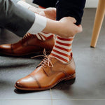 Men's 6 Pairs Casual Novelty Symphony Colorful Patterned Dress Socks for Men - Tipi Toe Socks