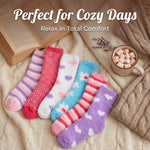 Women's Meadow Fuzzy Socks