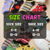 Women's Colorful Puppy Parade No Show Socks - 20 Pairs
