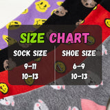 Cute Animal Emoji Socks - 12 Pairs