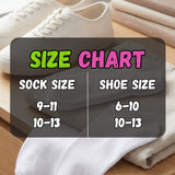 Solid White Canvas No Show Socks - 20 Pairs