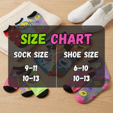 Monster Mashup Smiling No Show Socks - 20 Pairs