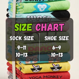 Women's Rabbit & Monkey Socks - 12 Pairs