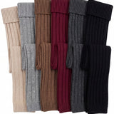 Women's Deep Brown Leg Warmers