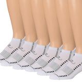 RONNOX Men's 6-Pairs Low Cut Running & Athletic Performance Tab Socks Medium/Large MRLT22-A-ML - Socks