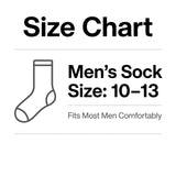 Men's Colorful Stripe Socks - 12 Pairs