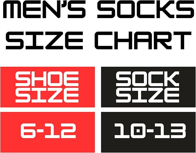 Men's Breathable Socks Size