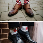 Men's 12 Pairs Casual Novelty Eclectic Animal Colorful Patterned Dress Socks for Men - Socks