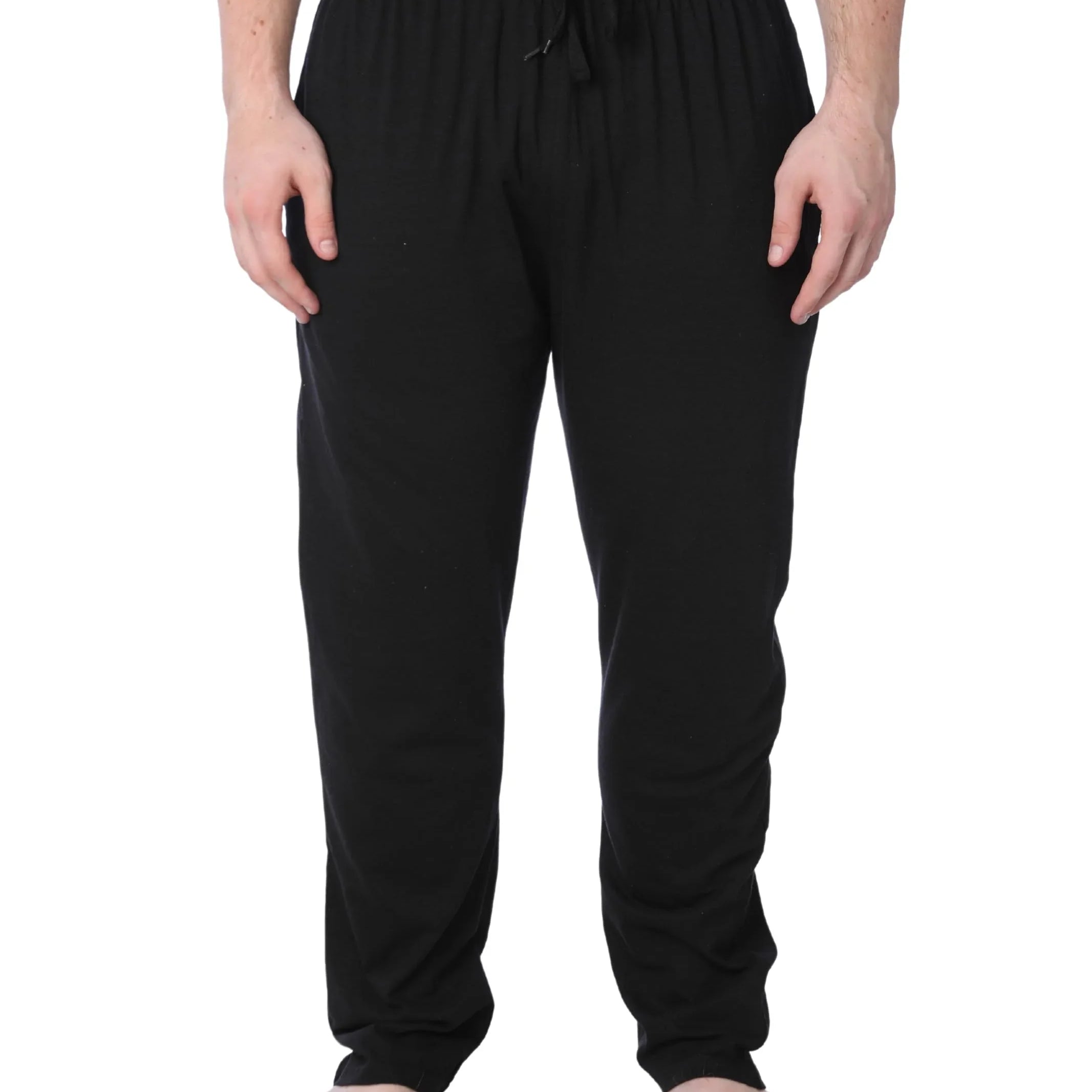 pajama pants black