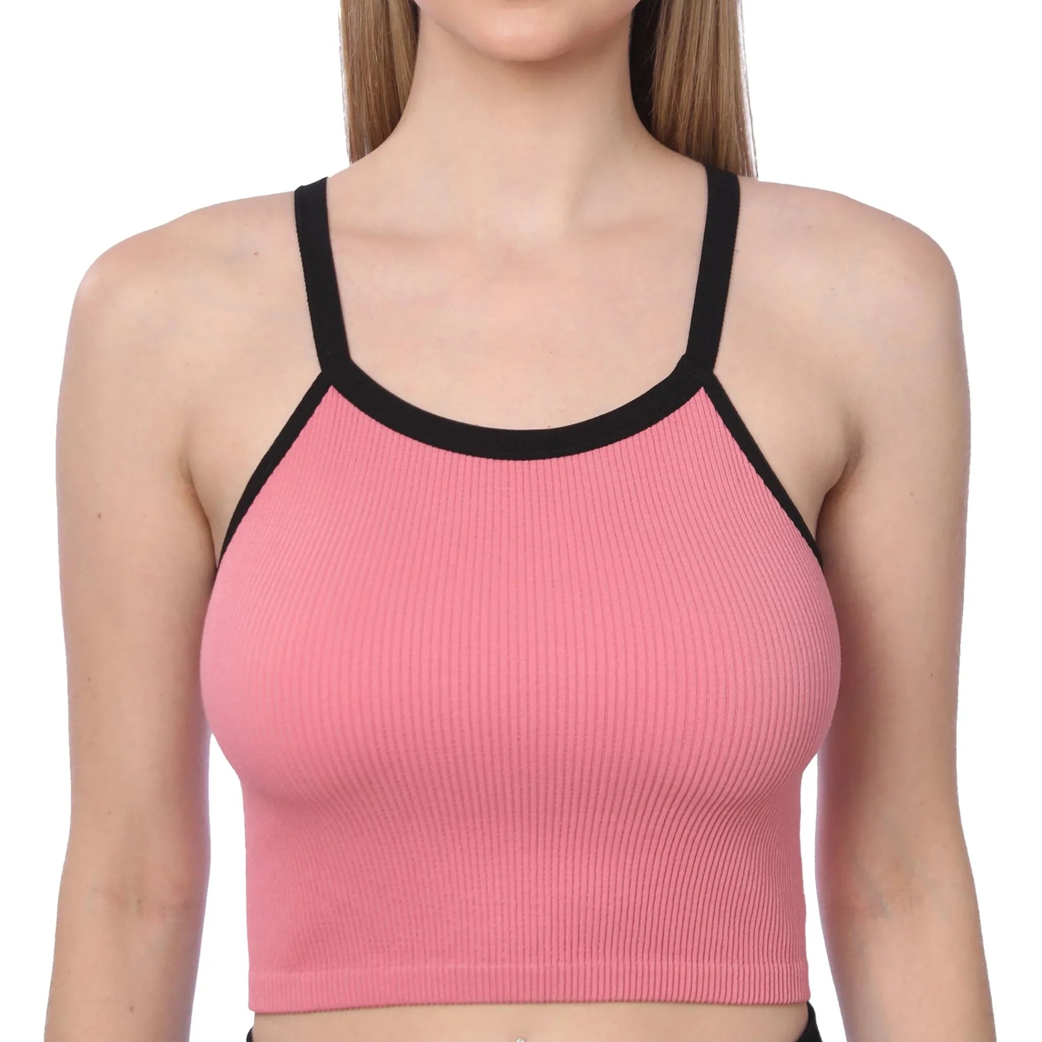 Women's Pink Medium Tank Tops