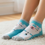 Wild Safari Jungle Pattern No Show Socks - 20 Pairs