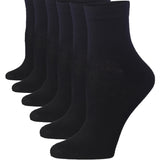 Tipi Toe Women's 6 Pack Lightweight & Versatile Quarter Socks, Ideal for Casual & Everyday Wear