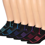 RONNOX Men's 6-Pairs Low Cut Running & Athletic Performance Tab Socks Medium/Large MRLT17-A-ML - Tipi Toe Socks