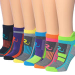 RONNOX Women's 6-Pairs Low Cut Running & Athletic Performance Tab socks Medium/Large WRLT12-A-ML - Socks